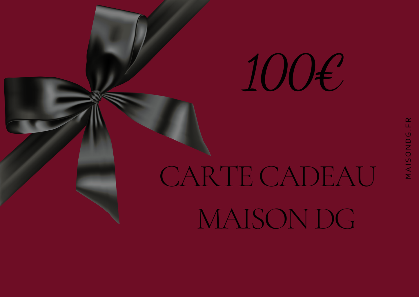 Carte-cadeau MAISON dg